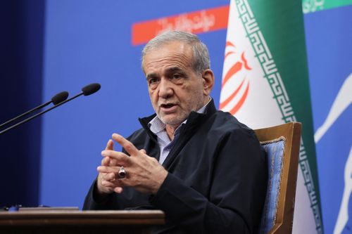  Tổng thống Iran Masoud Pezeshkian. Ảnh: Reuters. 