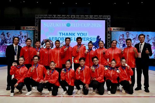 Đội tuyển Aerobic Việt Nam đã có một giải đấu thành công