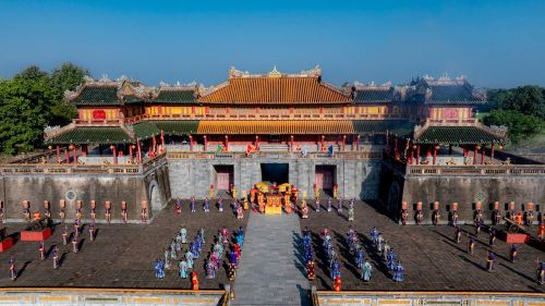 Lễ Ban sóc ở khu di sản Đại Nội Huế là chương trình mở màn Festival Huế 2026