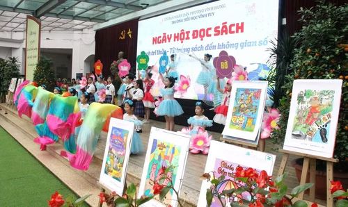 Ngày hội đọc sách năm học 2025–2026 của Trường tiểu học Vĩnh Tuy - ngày 21/4.