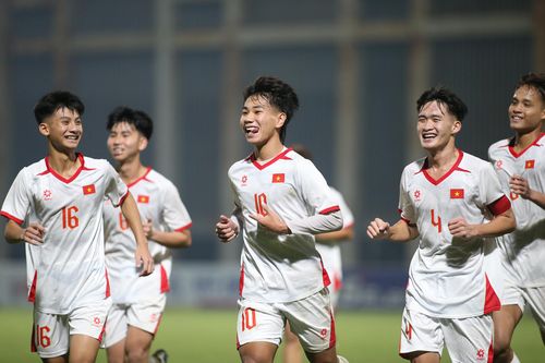 U17 Việt Nam tự tin đọ sức với U17 Australia. Ảnh: S.N