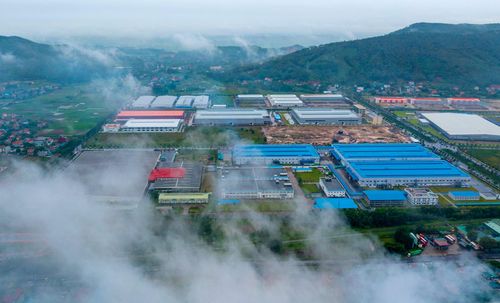 Khu công nghiệp Đông Mai (Quảng Yên, Quảng Ninh). Ảnh: Hoàng Anh