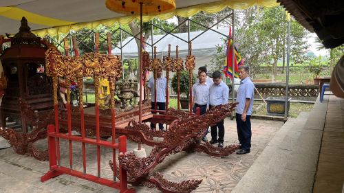 Lãnh đạo địa phương trực tiếp chỉ đạo, kiểm tra nhằm đảm bảo tính trang nghiêm cho mùa lễ hội năm 2026.