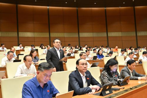 ĐBQH Lê Hữu Trí (Khánh Hòa) phát biểu thảo luận
