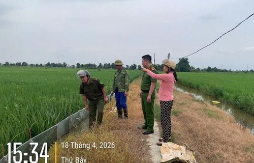 Công an TP Hải Phòng tuyên truyền, vận động nhân dân bảo vệ mùa màng bằng biện pháp an toàn
