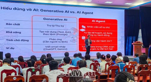 Cà Mau tổ chức nhiều hội thảo để doanh nghiệp trao đổi công nghệ và đồng thời cơ quan chức năng cũng lắng nghe được những mong muốn của doanh nghiệp trong đầu tư phát triển.