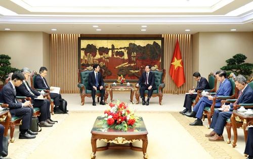 Phó Thủ tướng Bae Kyung Hoon nhấn mạnh, nhiều doanh nghiệp lớn của Hàn Quốc đánh giá cao tiềm năng phát triển và nguồn nhân lực chất lượng của Việt Nam - Ảnh: VGP/Gia Huy