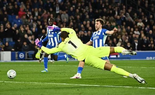 Chiều ngược lại, chiến thắng đậm giúp Brighton duy trì vé dự cúp châu Âu, thậm chí còn hy vọng dự Champions League mùa sau.