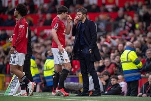 Quyết định nhân sự cho trận tiếp đón Brentford trên sân nhà Old Trafford tới sẽ là một thử thách lớn cho Huấn luyện viên Carrick. Ảnh: Internet.