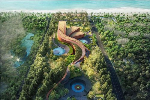 Phối cảnh công trình Bảo tàng Trường Sa.