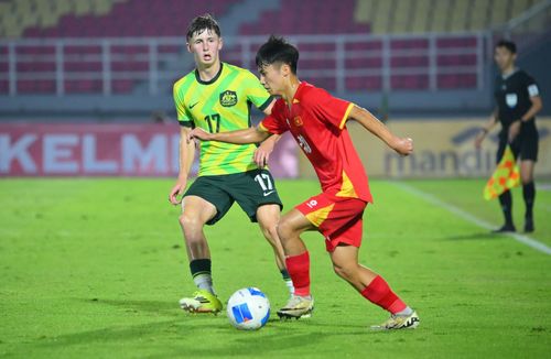 U17 Việt Nam lội ngược dòng đánh bại U17 Australia. Ảnh: VFF