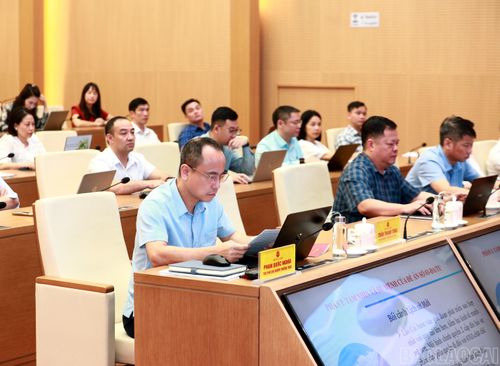 Các đại biểu dự hội nghị.