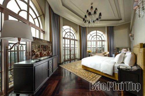 Không gian lưu trú đẳng cấp 5 sao tại Hôtel de l’Amour được thiết kế tinh tế, sẵn sàng phục vụ du khách trong kỳ nghỉ lễ.