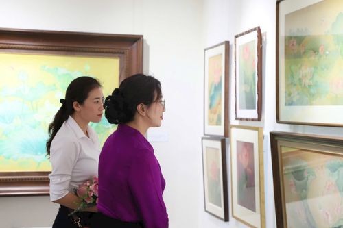 Triển lãm khai mạc ngày 22-4 và diễn ra đến hết ngày 25-5. Ảnh: PV