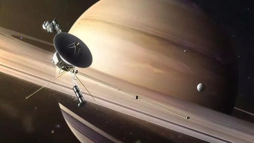 Theo dự báo của NASA, khoảng cách giữa Voyager 1 và Trái Đất sẽ đạt mức "1 ngày ánh sáng" - 25 tỷ km vào cuối năm 2026. Ảnh: NASA.