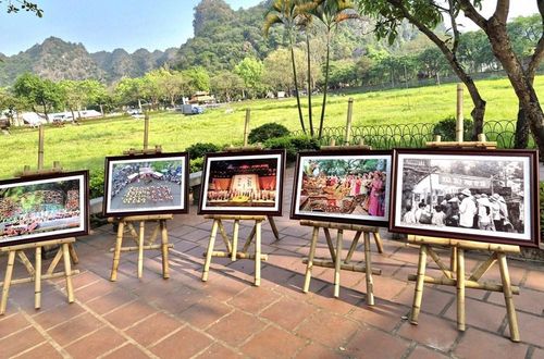Các tác phẩm được trưng bày bài bản, khoa học