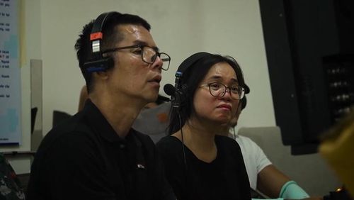 Hậu trường phim “Anh Hùng”. (Ảnh do nhà sản xuất cung cấp)