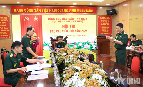 Thí sinh bốc thăm thứ tự thực hiện phần thi. 