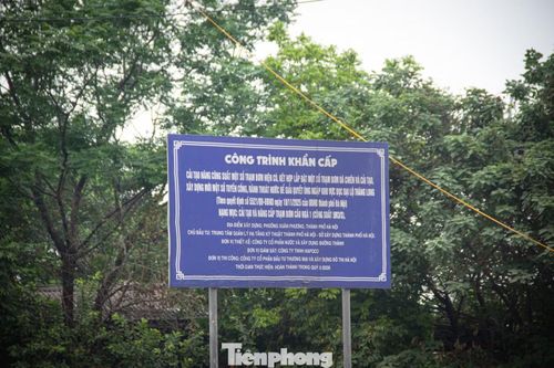 Dự án chống ngập Đại lộ Thăng Long đang trong giai đoạn lắp đặt thiết bị và hoàn thiện hạ tầng kỹ thuật được kỳ vọng sẽ kịp thời hóa giải các điểm úng ngập khu vực cửa ngõ Thủ đô.