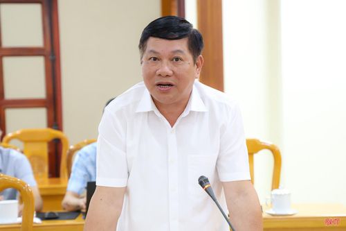 Giám đốc Trung tâm Trồng trọt và Bảo vệ thực vật vùng khu IV (Cục Trồng trọt và Bảo vệ thực vật) Nguyễn Tuấn Lộc phát biểu tại hội nghị.