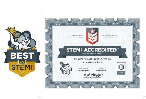 Phenikaa School đạt chứng nhận toàn cầu về giáo dục STEM và lọt Top 5% các tổ chức STEM xuất sắc nhất.