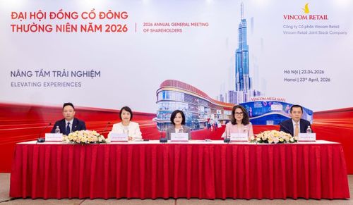 Đại hội đồng cổ đông Công ty CP Vincom Retail đã diễn ra thành công vào sáng 23.4.2026.