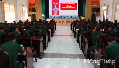 Quang cảnh hội thi.