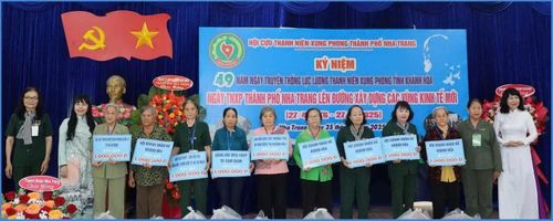 Công tác nghĩa tình đồng đội - tri ân, giúp đỡ thanh niên xung phong có hoàn cảnh khó khăn.