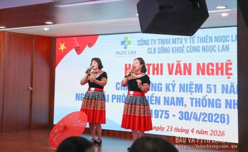Tiết mục song ca tham gia hội thi