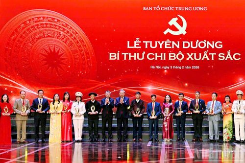Ban Tổ chức Trung ương luôn chú trọng tuyên dương điển hình bí thư chi bộ xuất sắc - lực lượng quan trọng góp phần xây dựng Đảng vững mạnh. Ảnh tư liệu