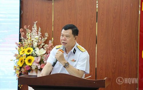 Đại tá Nguyễn Như Hải phát biểu