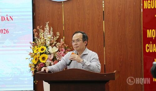 PGS, TS, BS Đỗ Kim Quế, Giám đốc Bệnh viện Thống Nhất phát biểu