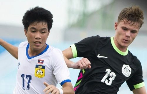 U17 Lào thất bại nặng nề trước Australia.
