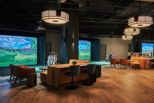 Khu căn hộ Pendry Residences tại Nashville (bang Tennessee) với 146 căn được trang bị ba khu mô phỏng golf Full Swing, tích hợp thực tế ảo. Ảnh: Christian Horan.