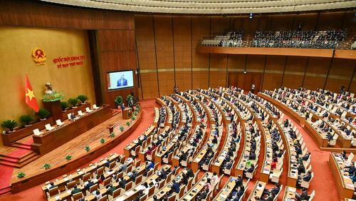 Kỳ họp thứ nhất, Quốc hội khóa XVI. (Ảnh: DUY LINH)