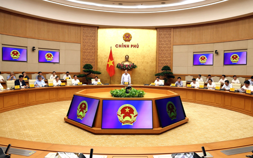 Quang cảnh cuộc làm việc. Ảnh: VGP 
