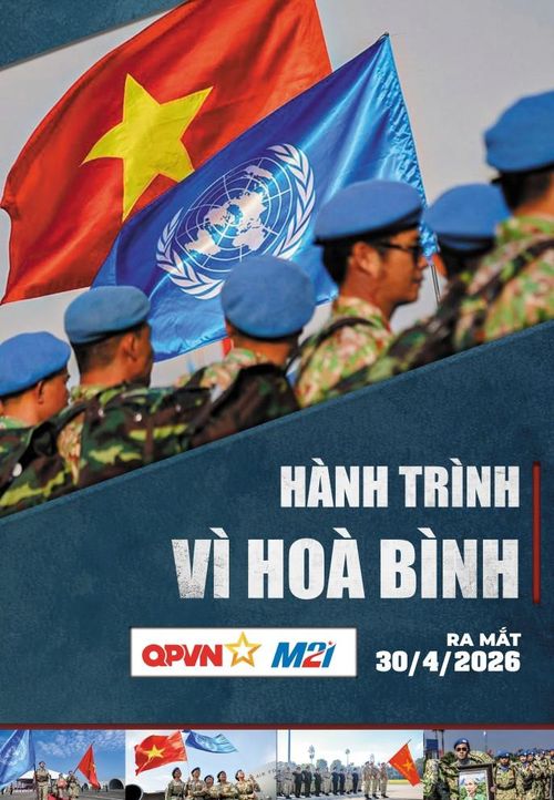 Poster phim "Hành trình vì hòa bình". 