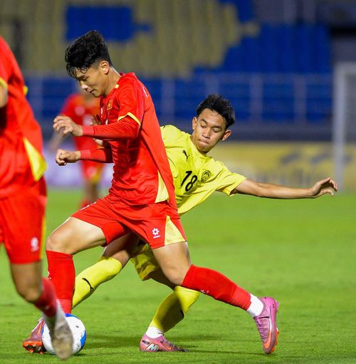 U17 Việt Nam thắng thuyết phục U17 Malaysia. Ảnh: FAM