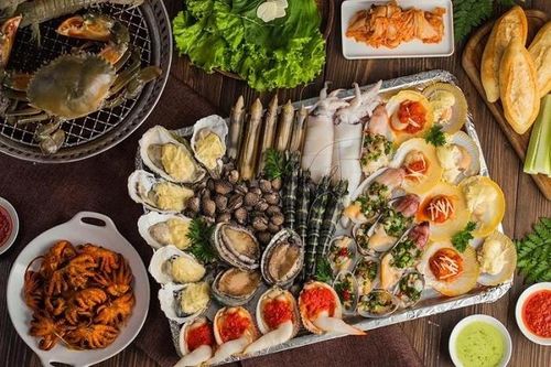 Hải sản tươi ngon ở Đà Nẵng.