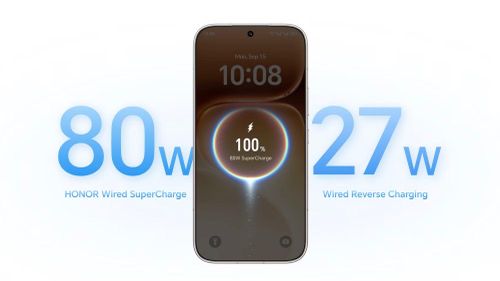 Hỗ trợ sạc nhanh có dây 80W và sạc ngược có dây 27W
