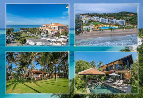 Các khu resort, nghỉ dưỡng cao cấp tại Mũi Né. Nguồn internet