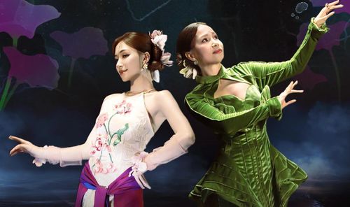 Ca sĩ Cẩm Ly và Hòa Minzy trong MV "Người Việt mình thương nhau".