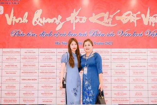 Lê Thị Thủy tham dự Chương trình lan tỏa bản sắc Văn hóa Việt tại Hà Nội