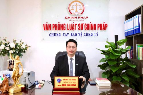 Tiến sĩ, luật sư Đặng Văn Cường. Ảnh: Nhân vật cung cấp