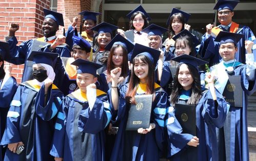  Sinh viên quốc tế tại Hàn Quốc. Ảnh: Yonhap.