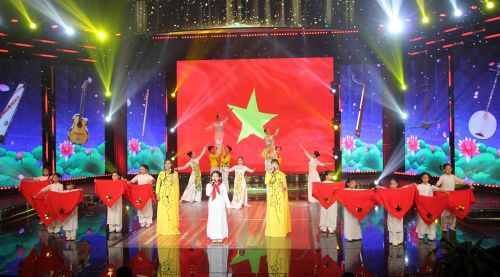 Tiết mục dự thi chung kết Hội diễn văn nghệ quần chúng phường Bình Trưng lần I