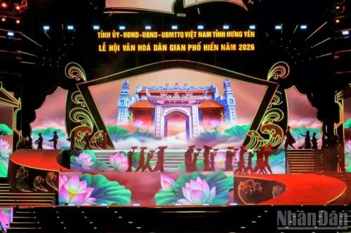 Chương trình nghệ thuật đặc biệt mang chủ đề "Phố Hiến danh bất hư truyền – Về miền thắng tích".