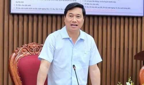 Thứ trưởng Nguyễn Tường Văn thống nhất nghiệm thu có điều kiện đoạn tuyến Km34+315-Km78+530 cao tốc Quảng Ngãi - Hoài Nhơn.