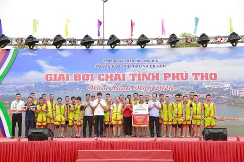 Đội chải xã Đoan Hùng về vị trí thứ Ba cùng phần thưởng 30 triệu đồng.