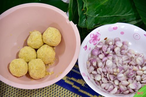 Nguyên liệu gói bánh chưng được các đội lựa chọn đảm bảo vệ sinh an toàn thực phẩm.